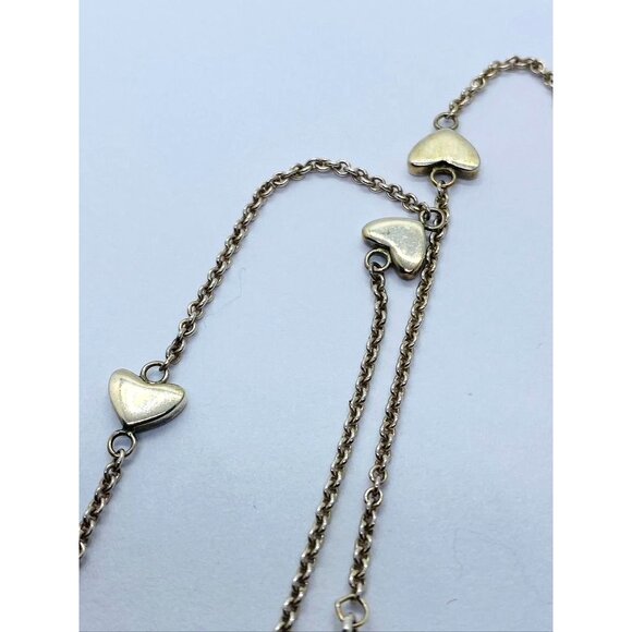 Tiffany Heart Station Lariat Necklace Sterling Silver - Etsy Tiffany & Co Drop Lariat Multi Heart Sterling silver 925 necklace 19.5\